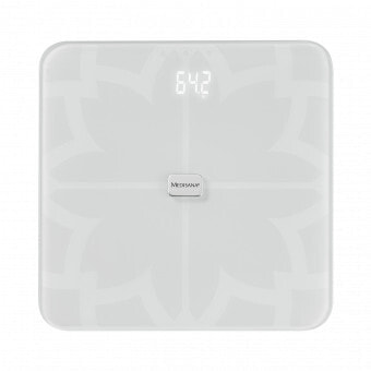 Medisana BS 450 Умные персональные электронные весы. Прямоугольник, Белый