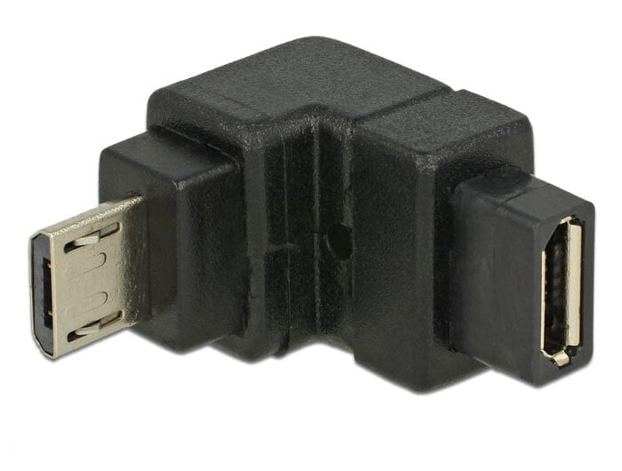 DeLOCK USB2.0Micro-B/USB2.0Micro-B Черный 65668