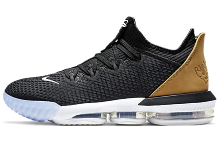 Nike Lebron XVI low 詹姆斯16 低帮 黑色 实战篮球鞋 / Баскетбольные кроссовки Nike Lebron XVI low 16 CI2669-001