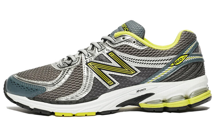 New Balance NB 860 低帮 跑步鞋 男款 灰黄 / Кроссовки New Balance NB 860 ML860XE