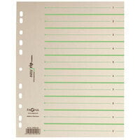 Pagna 44063-03 - Numeric tab index - Carton - Beige - Green - Portrait - A4 - Germany