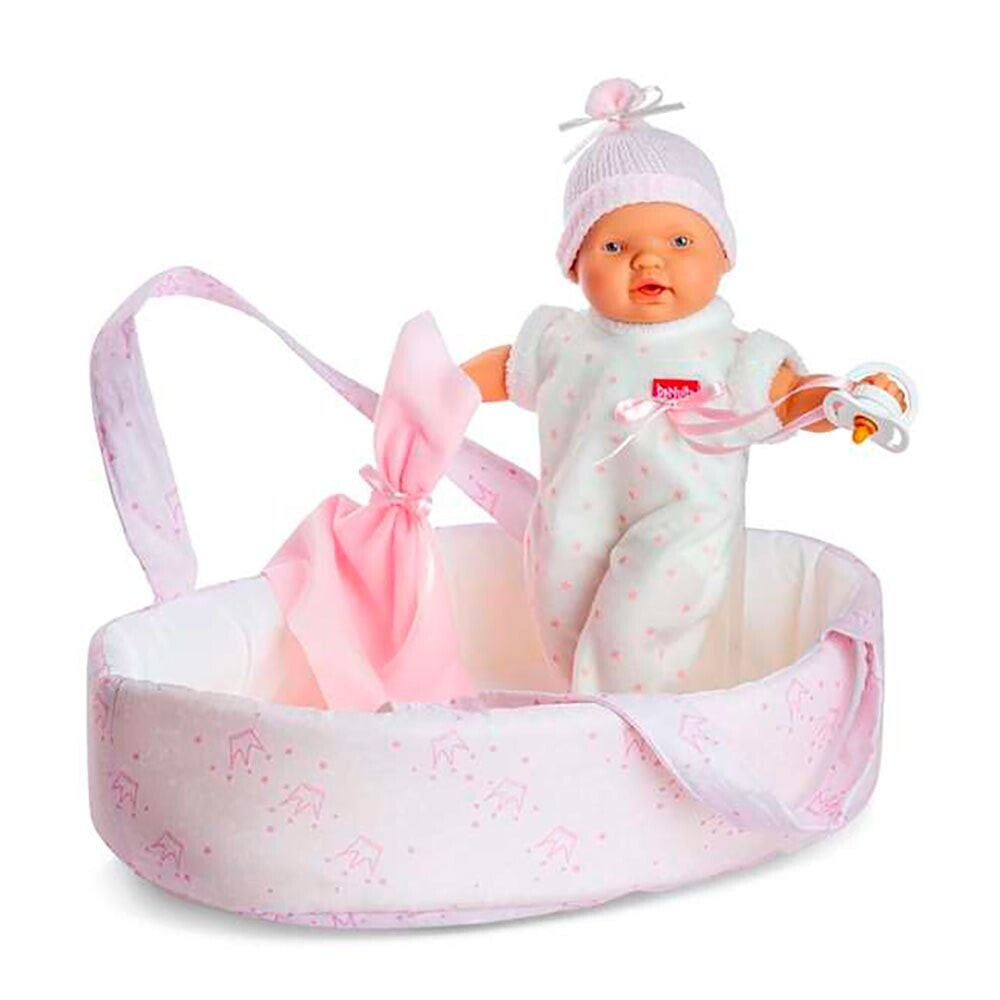 BERJUAN I Cried In Canast Rosa With A Mechanism. Cries If You Take Off The Pacifier 28 cm
