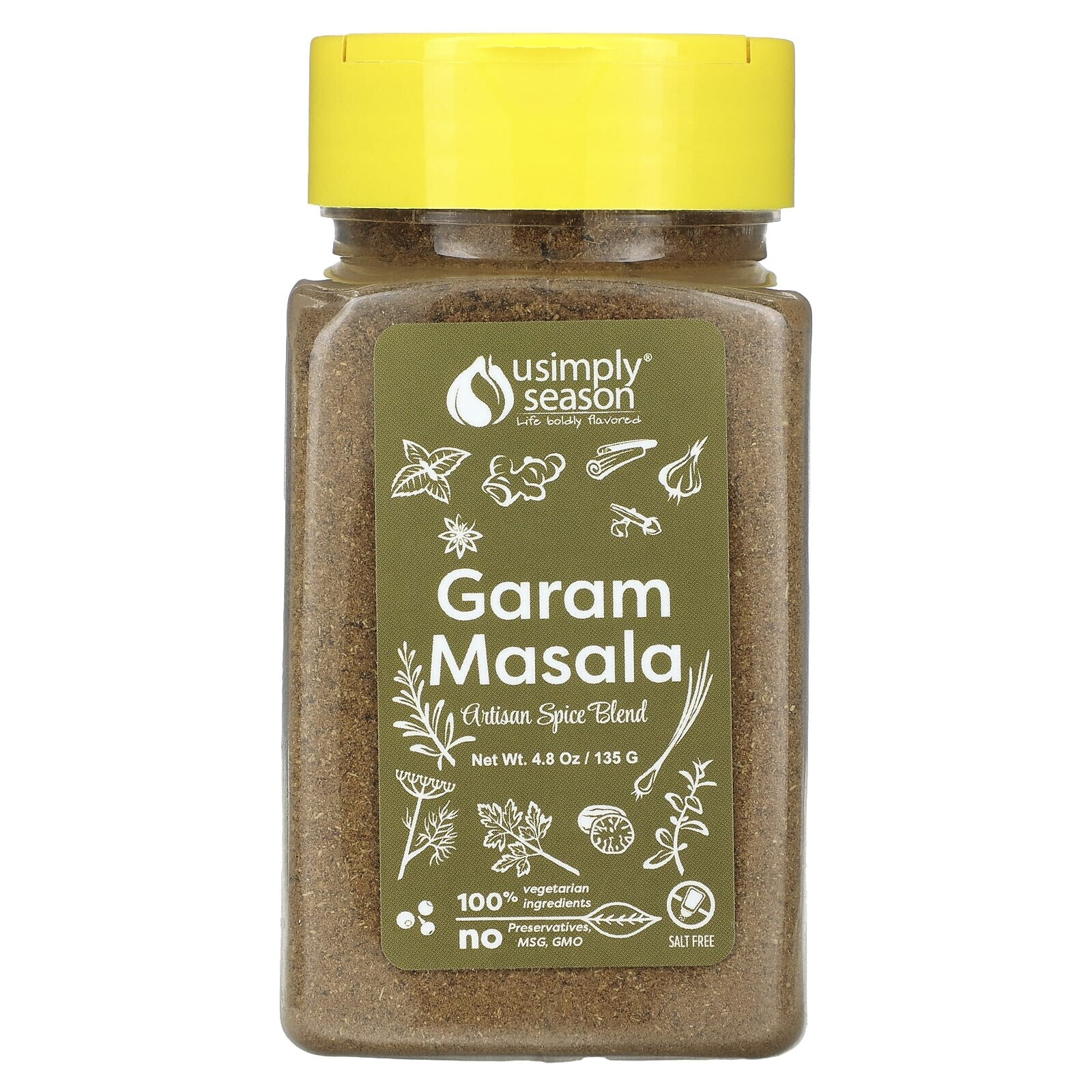 Artisan Spice Blend, Garam Masala, 4.8 oz (135 g)