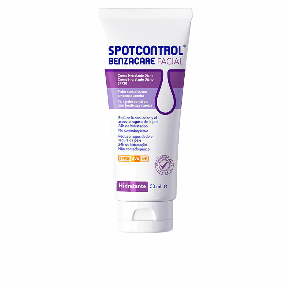 Увлажняющий крем для лица Benzacare Spotcontrol Facial 50 ml Spf 30