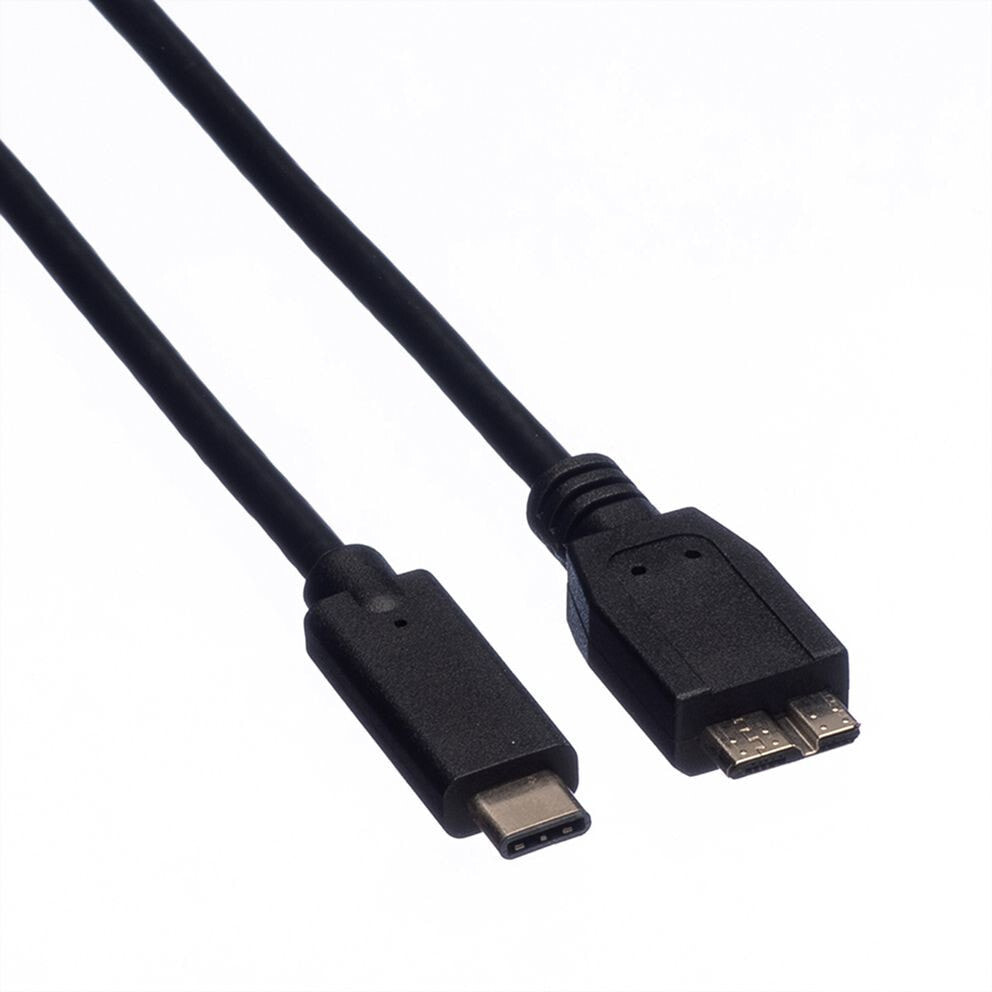 ROLINE USB 3.1 Cable, C-Micro B, M/M 1m USB кабель 11.02.9006