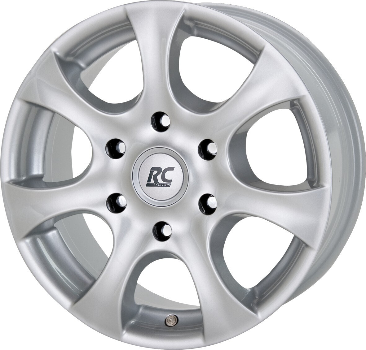 Колесный диск литой RC-Design Matrix-T kristallsilber lackiert 7x16 ET39 - LK5/108 ML65.1