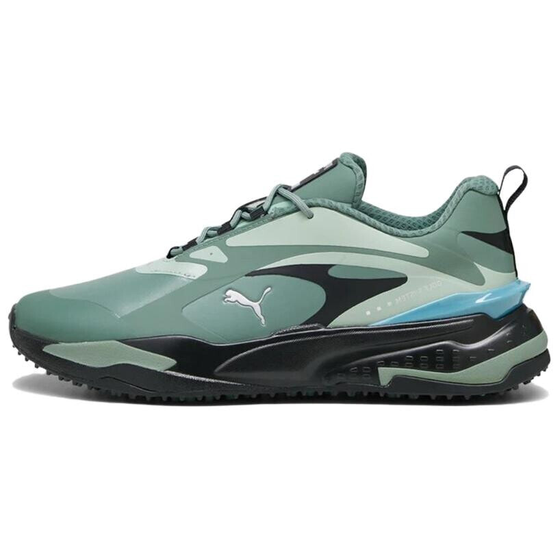 PUMA Golf Shoes Men Low-Top Green