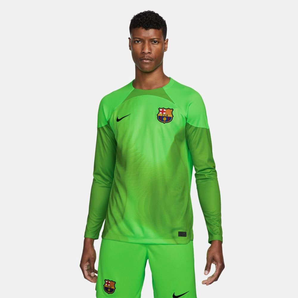 NIKE FC Barcelona Dri Fit Stadium Goalkeeper 22/23 Long Sleeve T-Shirt