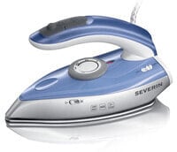 SEVERIN BA 3234 - Dry & Steam iron - Stainless Steel soleplate - Blue - Silver - 0.050 L - 1000 W - 115 / 230 V