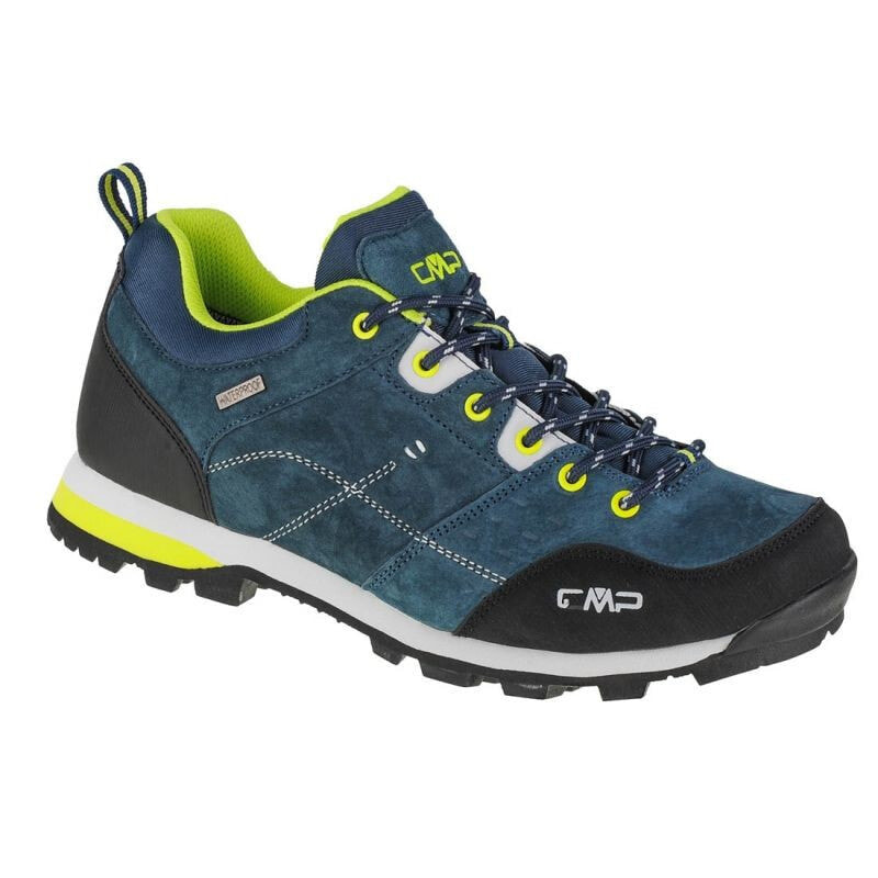 Мужские ботинки спортивные треккинговые синие замшевые низкие демисезонные CMP Alcor Low M 39Q4897-N985 shoes