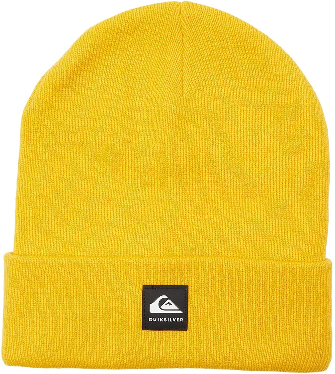 Мужская шапка желтая трикотажная Quiksilver Brigade Beanie