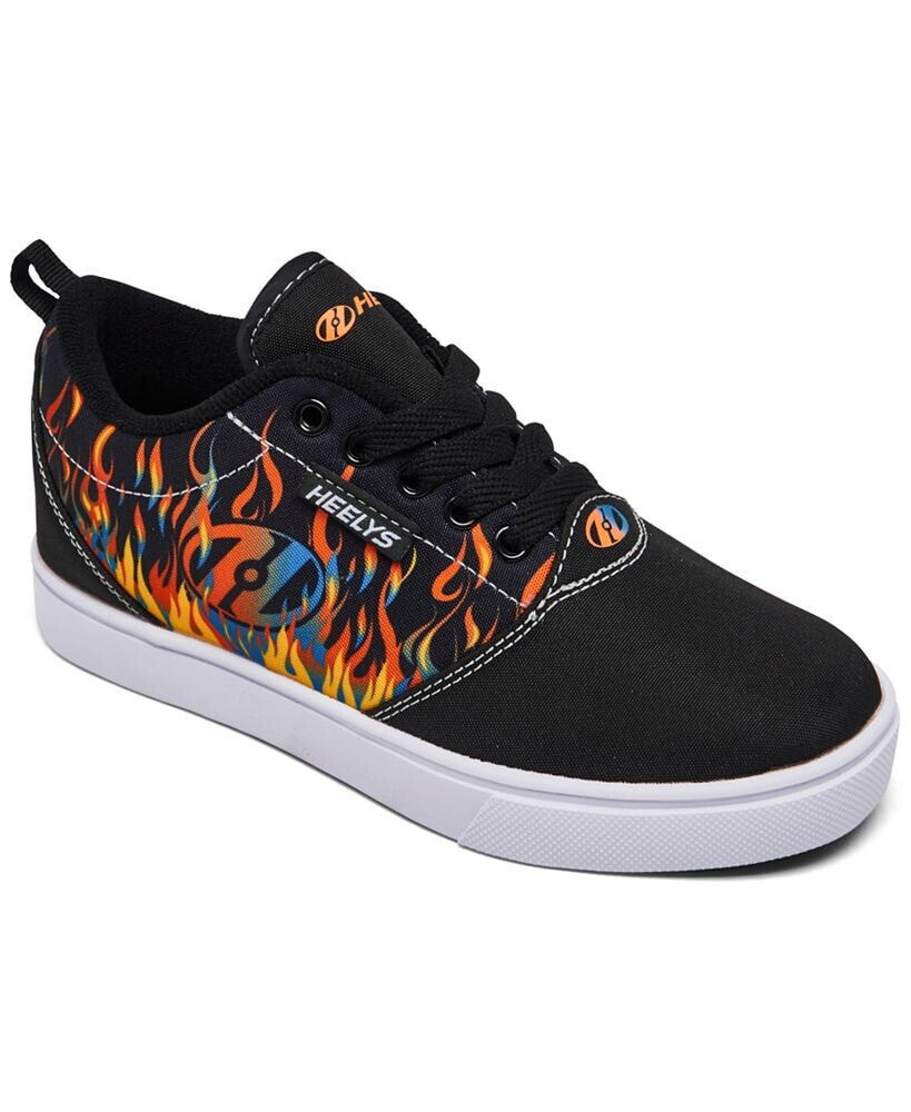 Heelys big Kids Pro 20 Flames Wheeled Skate Casual Sneakers from Finish Line