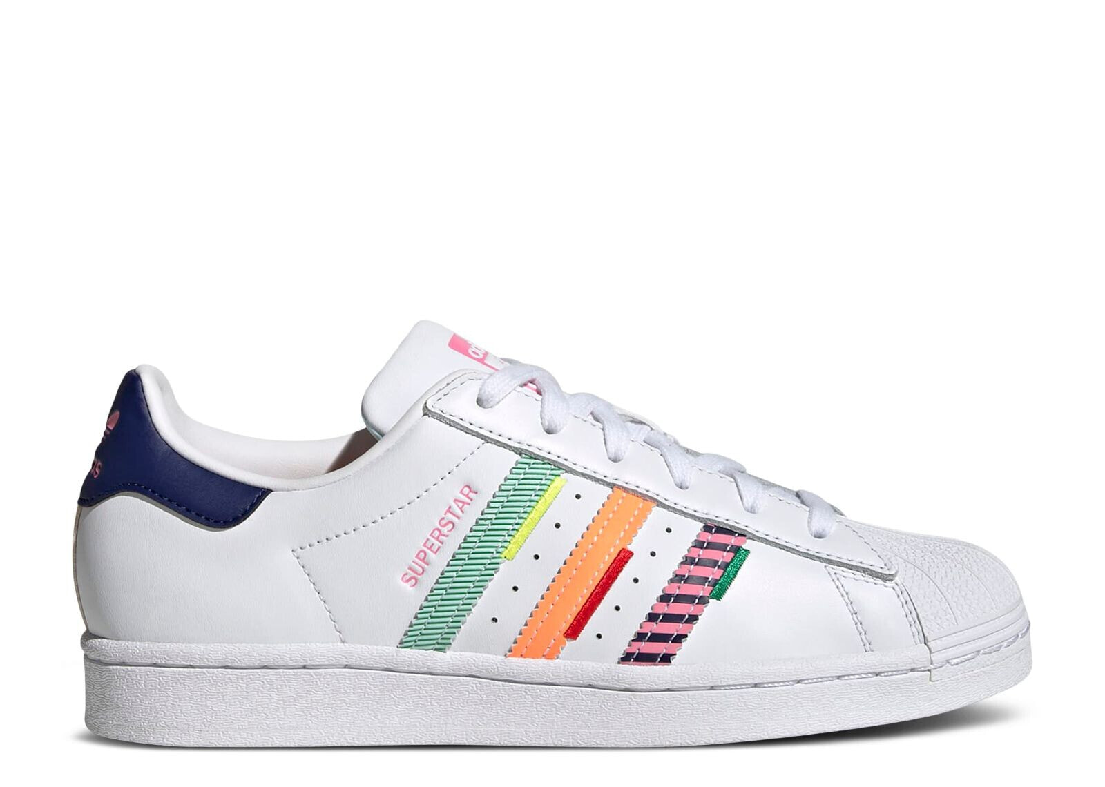 Wmns Superstar 'Multi Jagged Stripes'