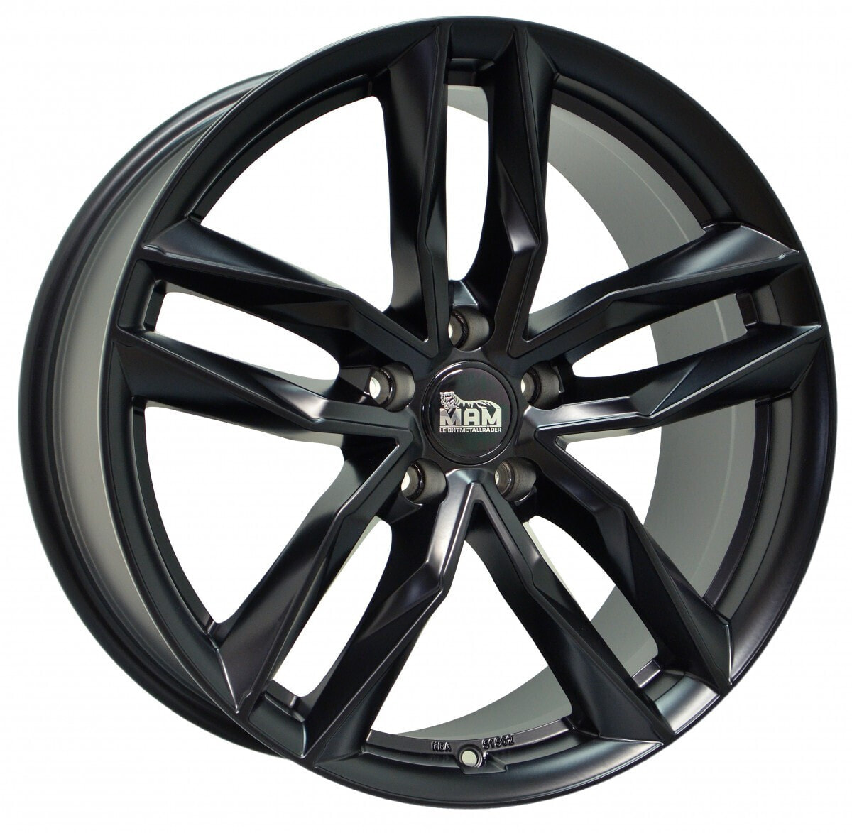 Колесный диск литой MAM RS3 matt black painted 8.5x19 ET45 - LK5/112 ML66.6