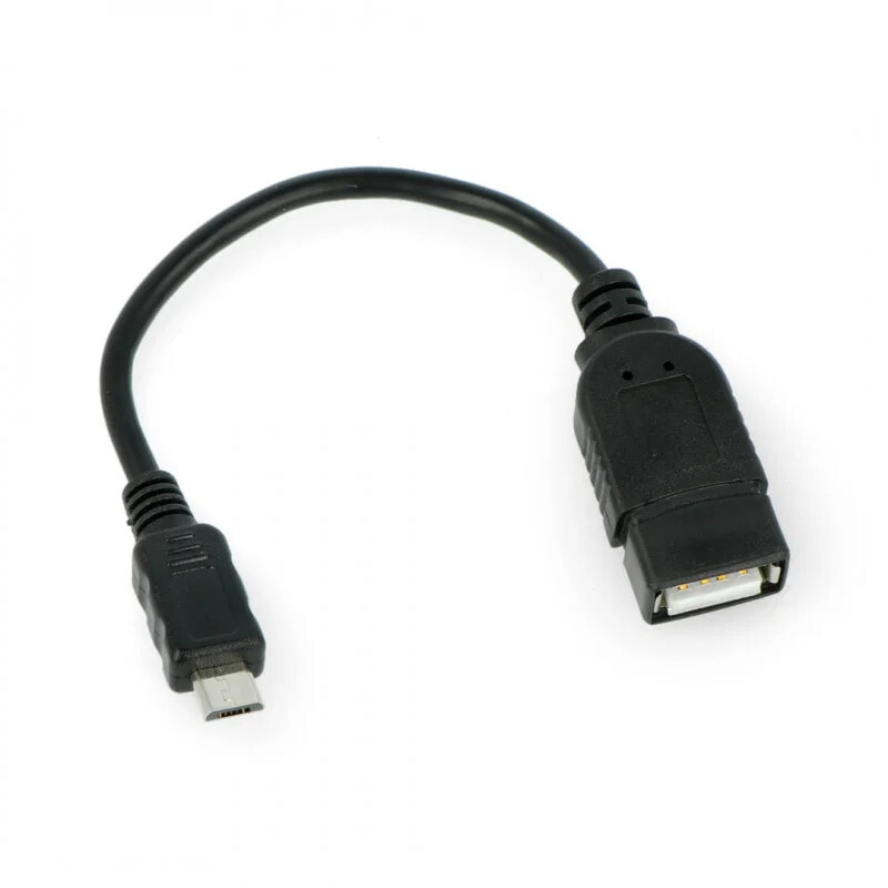 Переходник microUSB / OTG - USB - 12 см