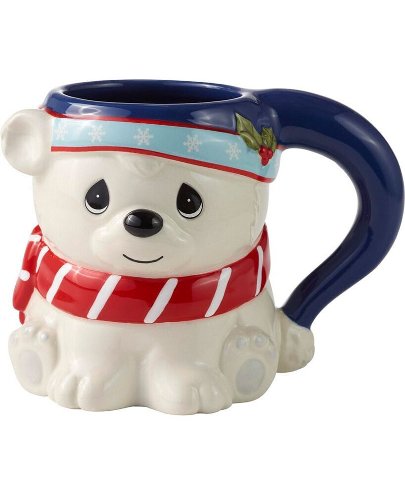 Precious Moments bear-Y Christmas to You Ceramic Mug