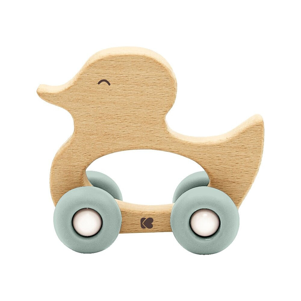 KIKKABOO Wooden Toy With Silicone Duck