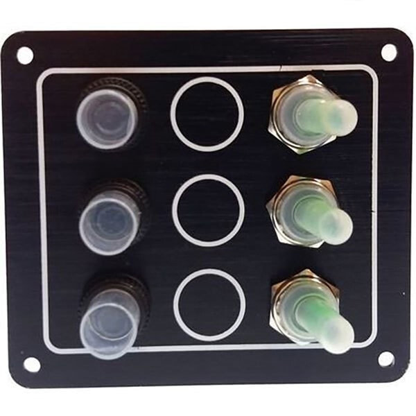 GOLDENSHIP IP65 Waterproof 3 Switches Panel