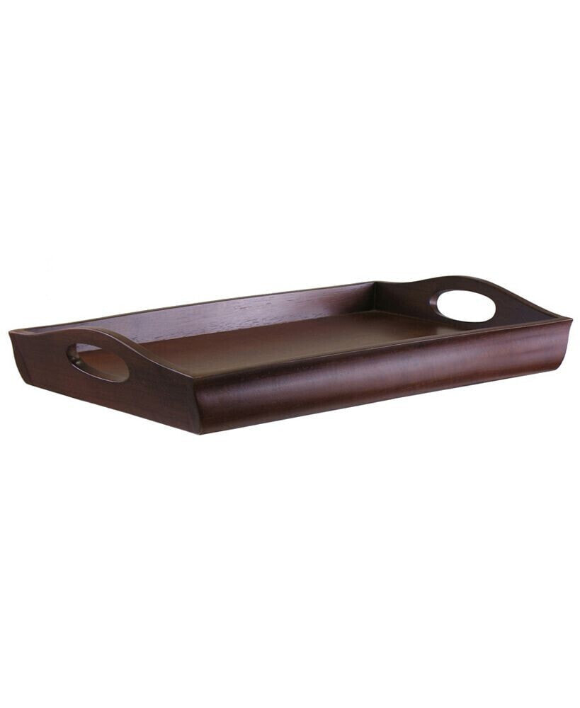 Winsome sedona Bed Tray Curved Side, Foldable Legs, Large Handle