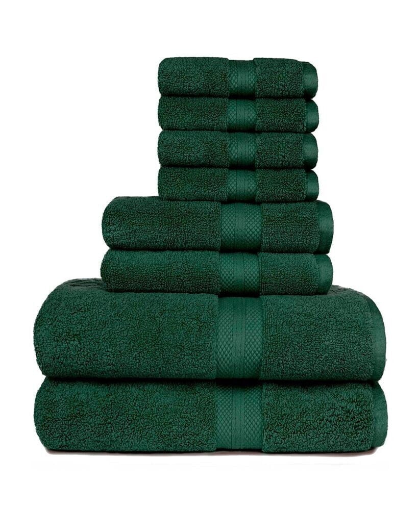 American Dawn american Dawn Sarajane 800 GSM Solid 8 Piece Bath Towel Set