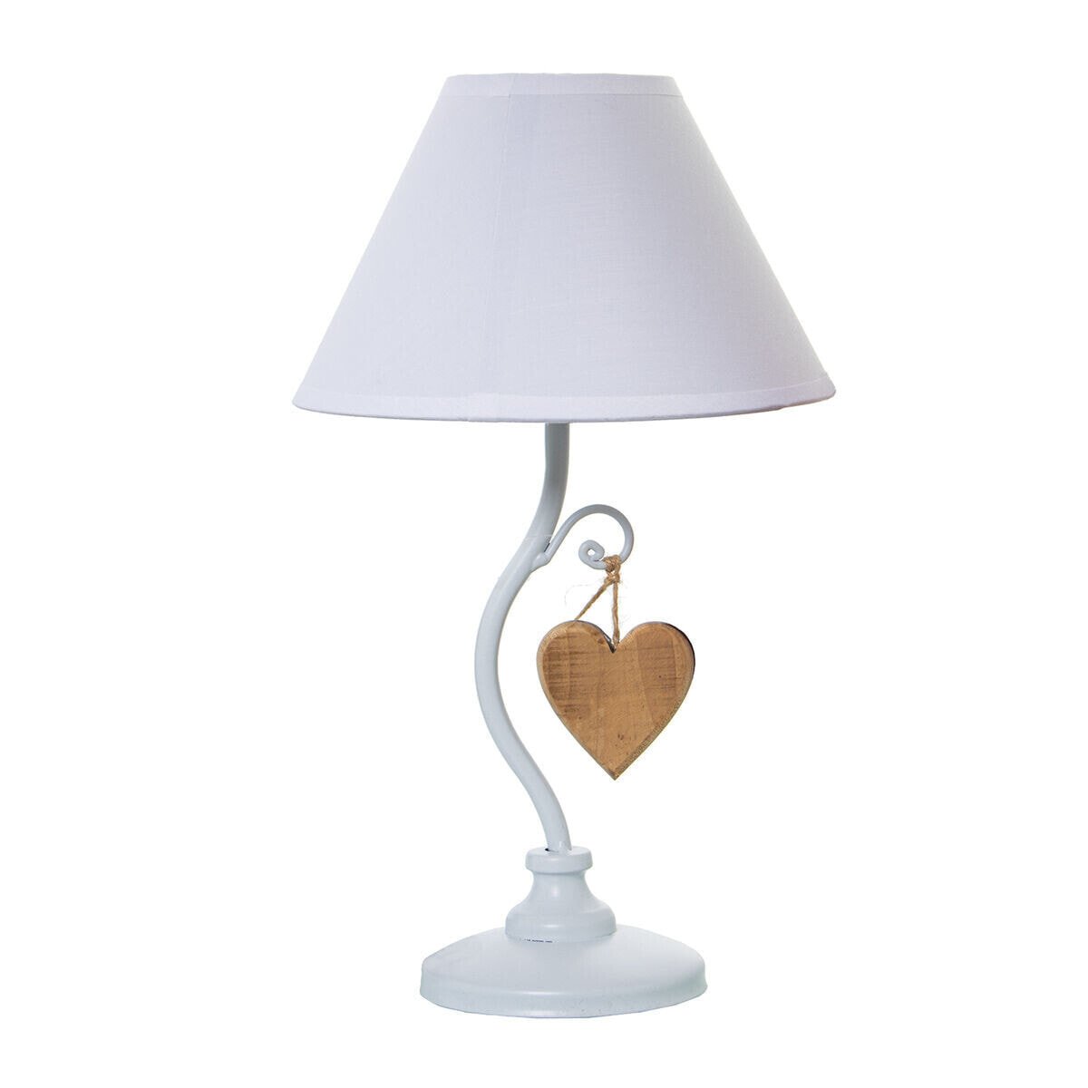 Desk lamp Alexandra House Living White Metal 40 W 20 x 34 x 20 cm