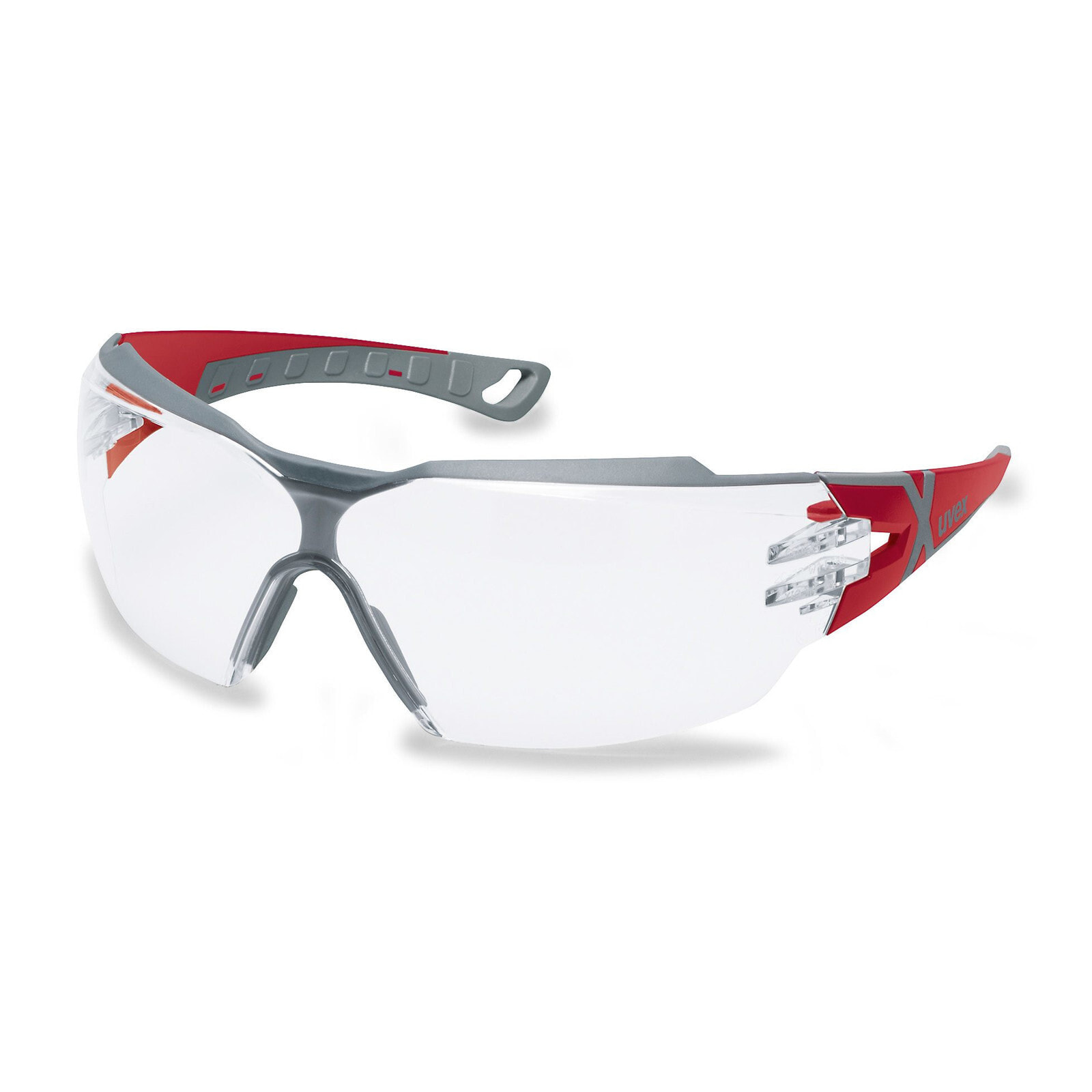 Uvex 9198258 защитные очки Серый, Красный