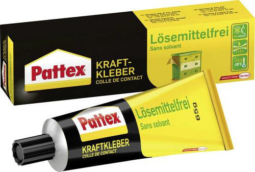 Pattex power adhesive solvent-free transparent tube 65g