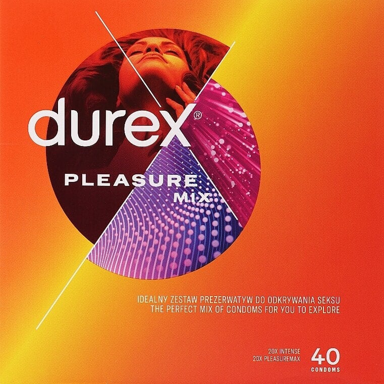 Kondomen-Set 40 St. - Durex Pleasure Mix