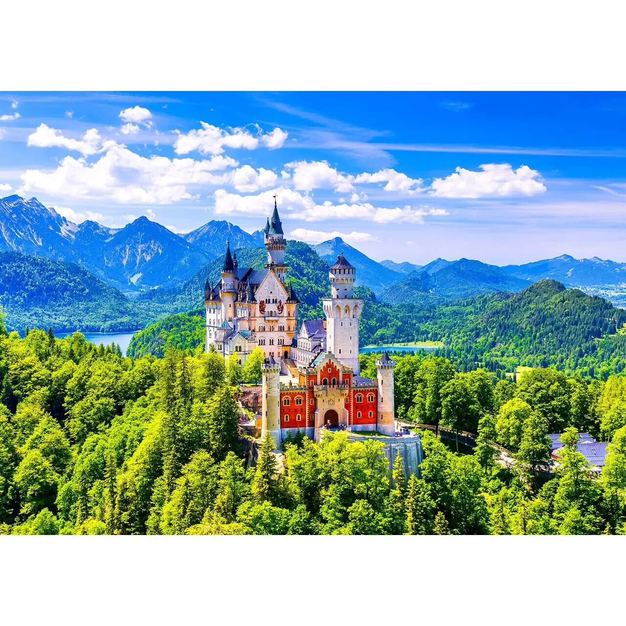 Puzzle Sie Schloss Neuschwanstein