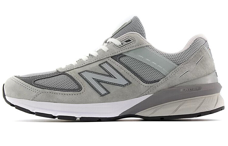 New Balance NB 990 V5 美产 减震耐磨 低帮 跑步鞋 男女同款 元祖灰 / Кроссовки New Balance NB 990 V5 M990GL5