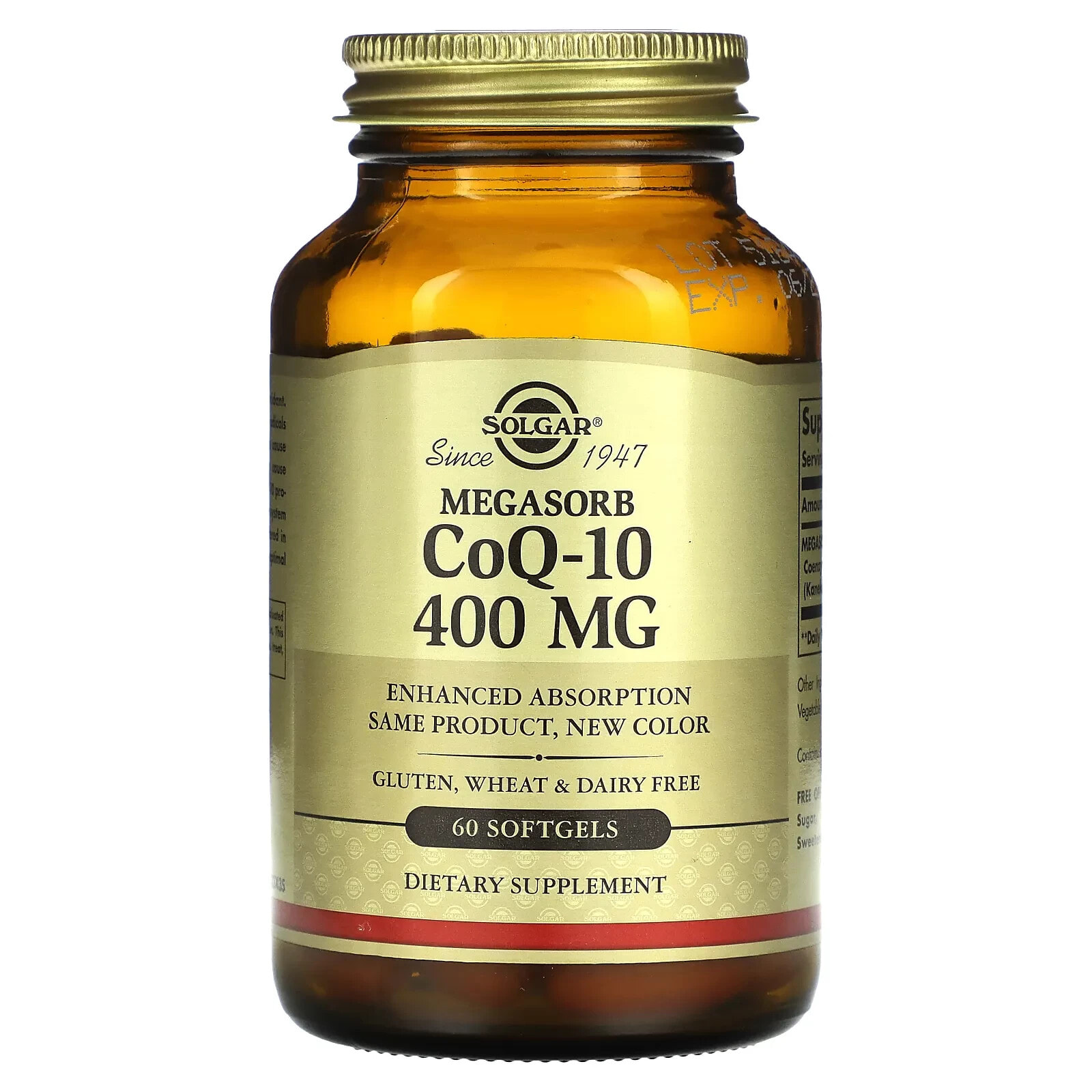 Solgar, Megasorb CoQ-10, 600 mg, 30 Softgels