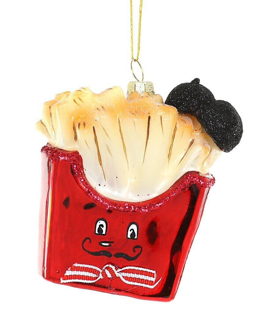 Cody Foster & Co. Les French Fries Ornament Multicolor