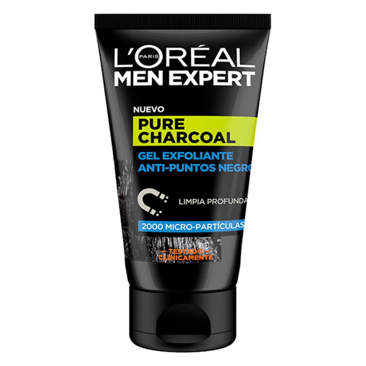 Отшелушивающее средство для лица Pure Charcoal L'Oreal Make Up Men Expert (100 ml) 100 ml