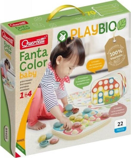 Quercetti Playbio Fantacolor baby puzzle