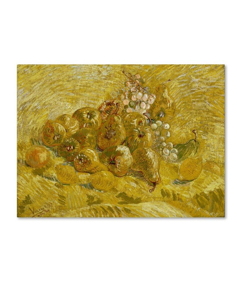 Trademark Global van Gogh 'Quinces Lemons Pears And Grapes' Canvas Art - 19