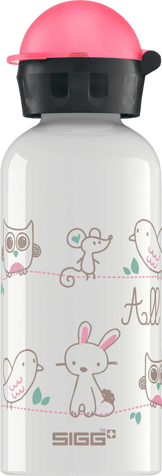 SIGG All My Friends 400 ml Ежедневное использование Белый Алюминий 8625.80