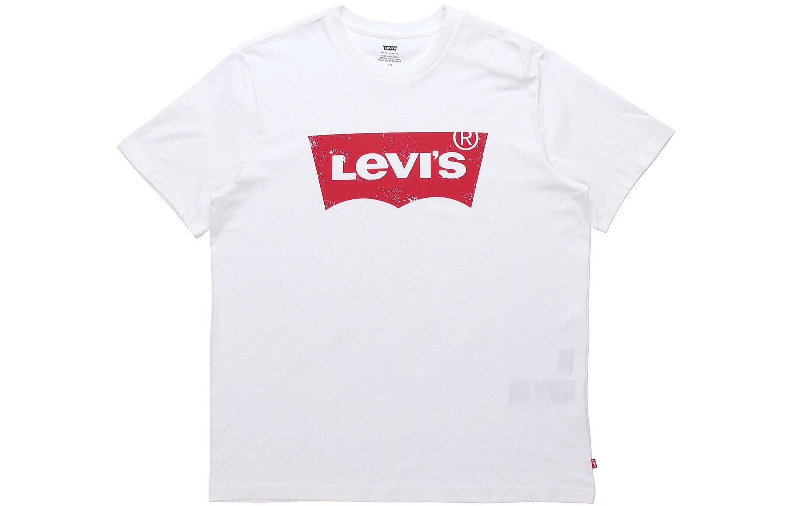 Levis李维斯 Levis 经典Logo印花短袖T恤 男款 白色 / Футболка Levis LogoT 17783-0197