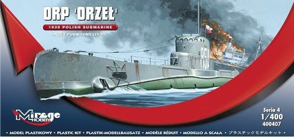 Mirage Submarine ORP Orzeł 1939 (400407)