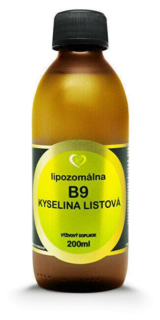 Zdravy Svet Liposomal B9 Жидкая форма фолиевой кислоты - витамин В-9 - 200 мл