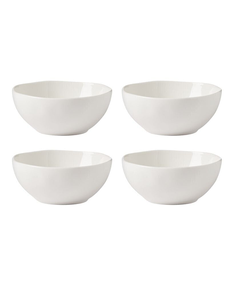 Bay Solid Colors 4 Piece All-Purpose Bowl Set, Service for 4