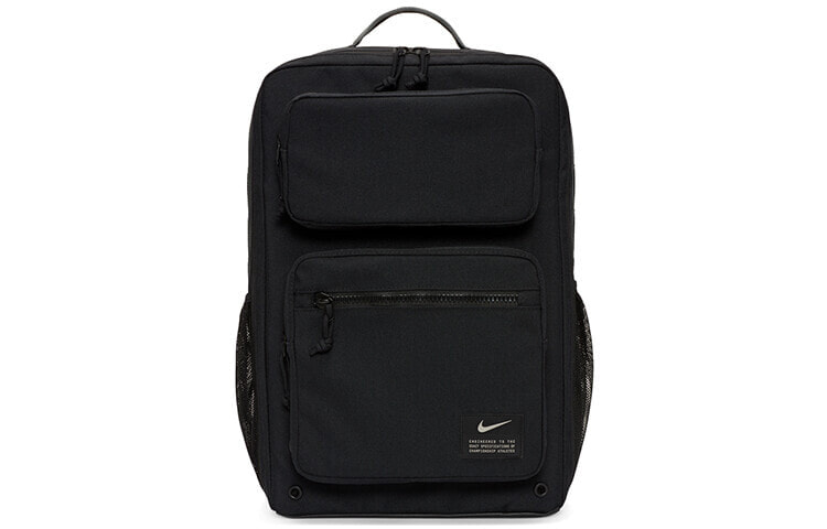 Nike 耐克 气垫背带休闲运动 涤纶 书包背包双肩包 常规 男女同款 黑色 / Рюкзак Nike CK2668-010