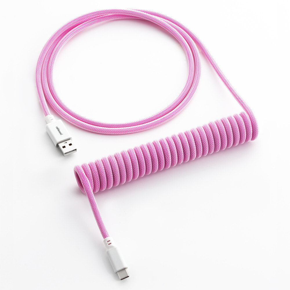 Компьютерный разъем или переходник Cablemod CM-CKCA-CW-IW150IW-R. Cable length: 1.5 m, Connector 1: USB A, Connector 2: USB C, Product colour: Pink