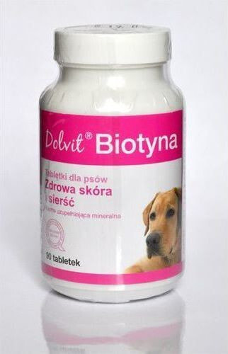 Витамины и добавки для кошек и собак Dolfos DOLFOS BIOTYNA 90tabl