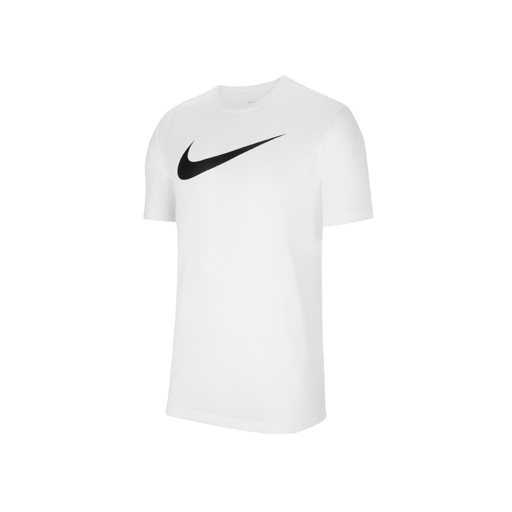Мужская спортивная футболка белая с логотипом Nike Drifit Park 20