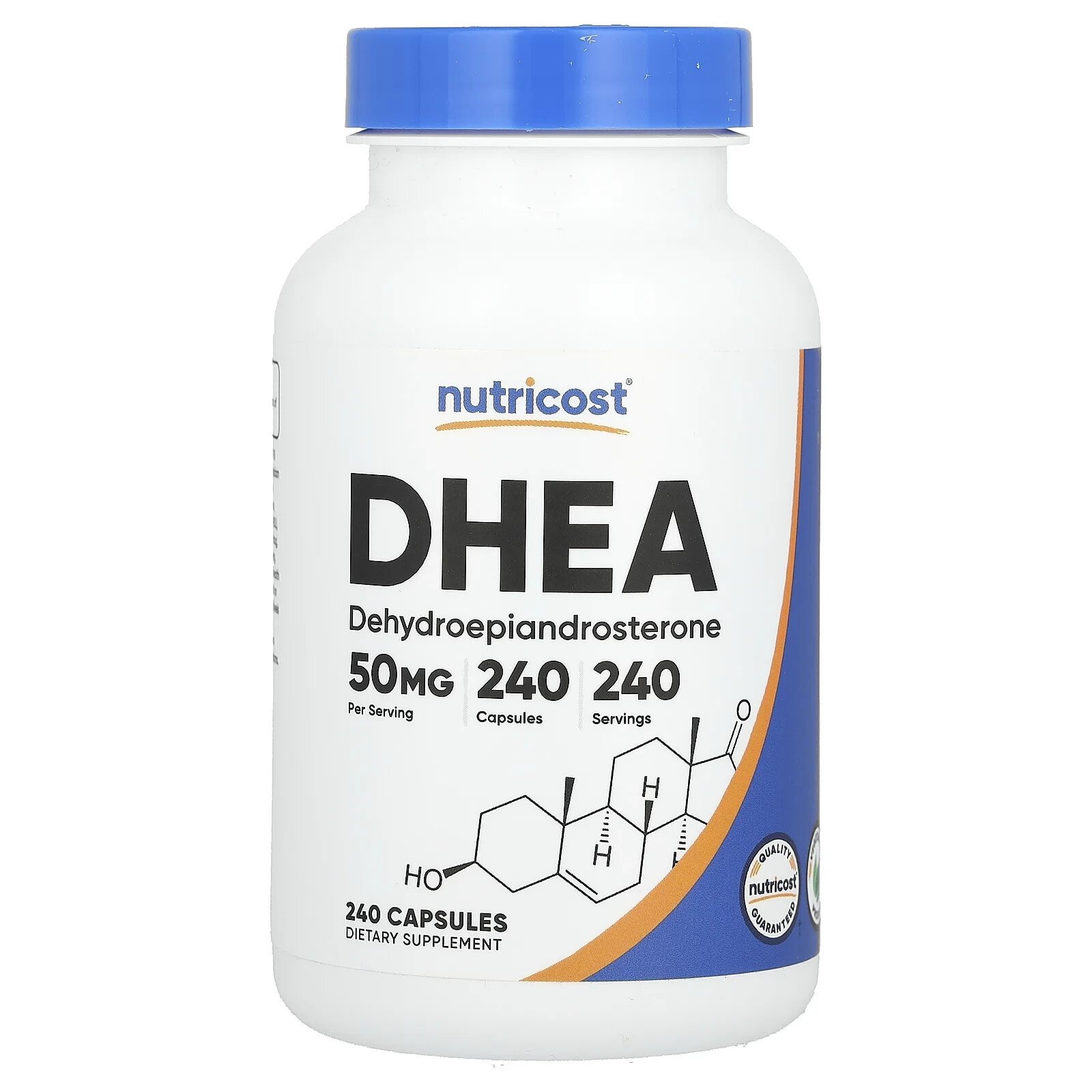 DHEA, 50 mg, 120 Capsules