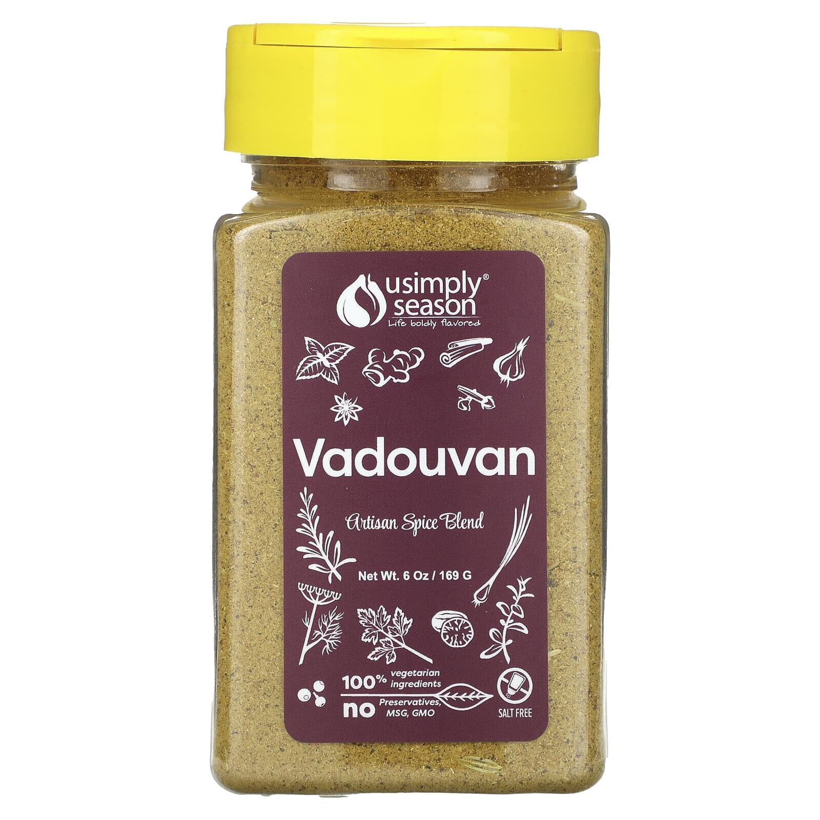 Artisan Spice Blend, Vadouvan, 6 oz (169 g)