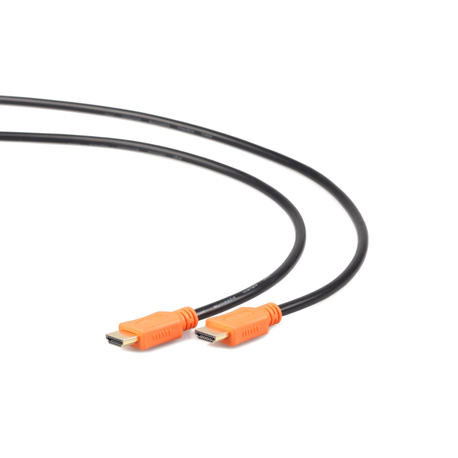 Gembird CC-HDMI4L-6 HDMI кабель 1,8 m HDMI Тип A (Стандарт) Черный, Оранжевый