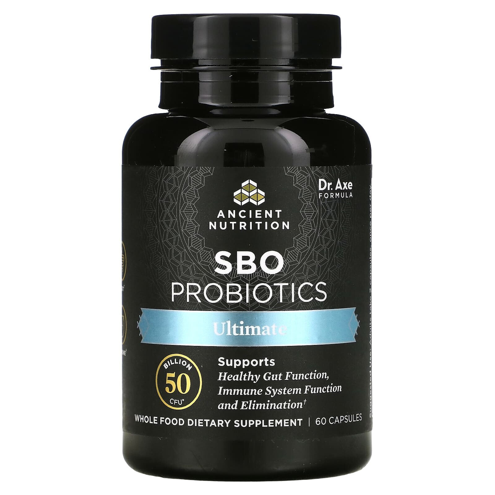 Эншент Нутришен, SBO Probiotics, Ultimate, 50 млрд КОЕ, 60 капсул
