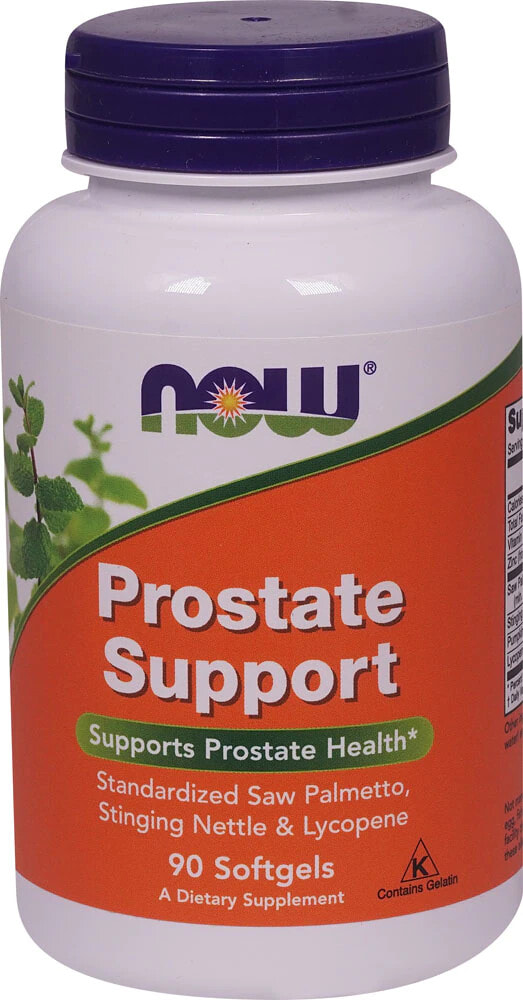NOW Foods Prostate Support Комплекс для здоровья предстательной железы 90 капсул