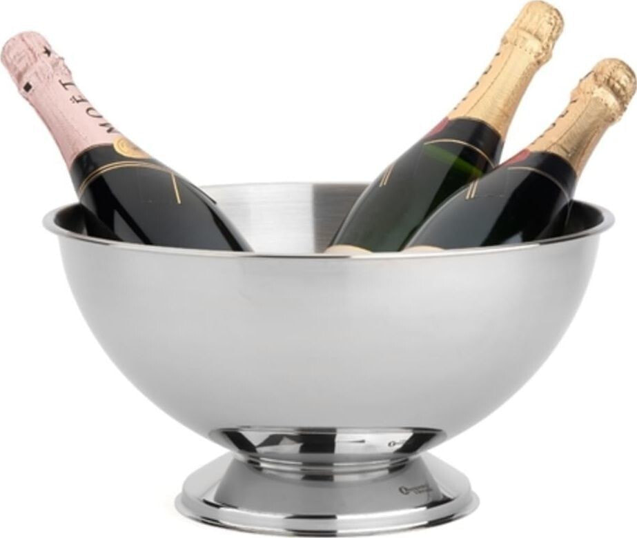 Leopold Brugerolle Bowl with a stand for champagne Leopold Brugerolle LV00459 (steel color)
